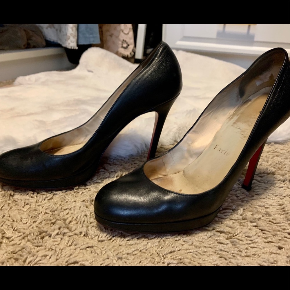 Christian Louboutin Napa Leather Pumps